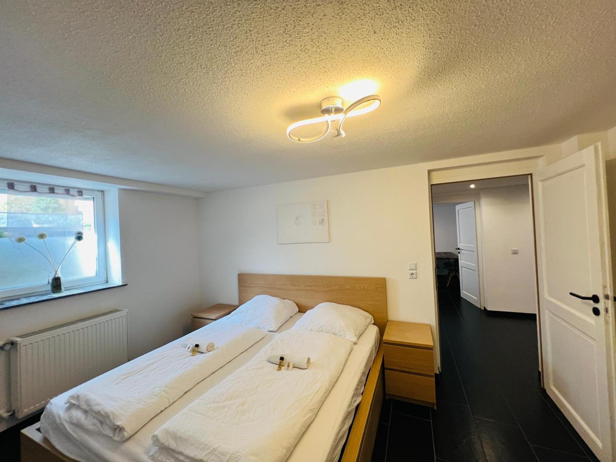 Souterrain 2 Zimmer Wohnung Freiburg Seepark Exterior foto
